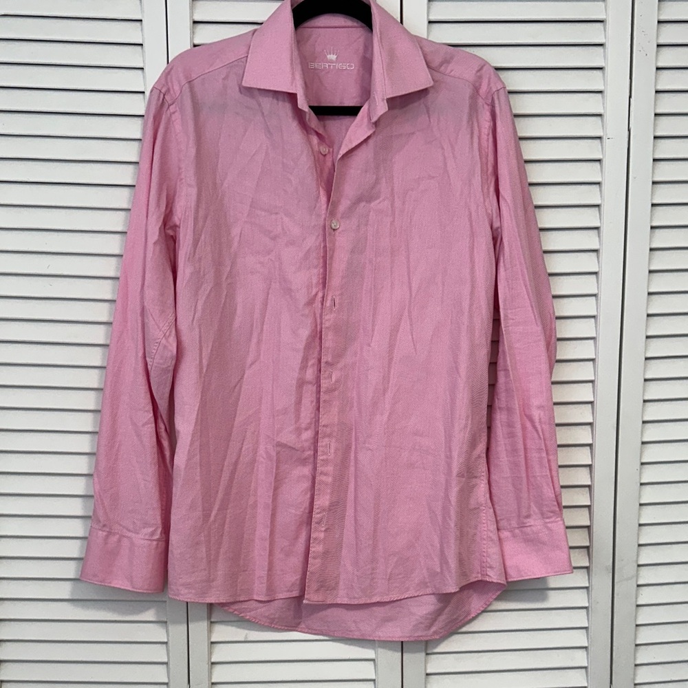 Women's Pink Button Down Shirt